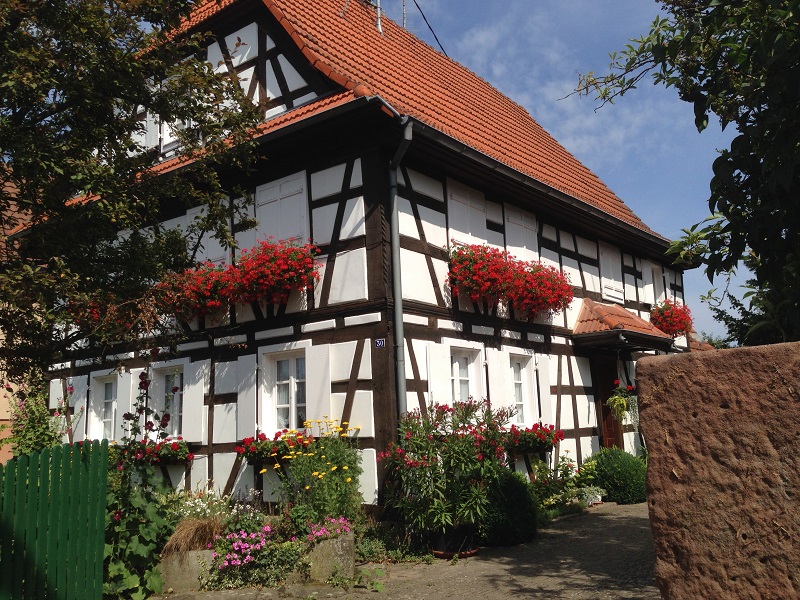 Maison à colombage