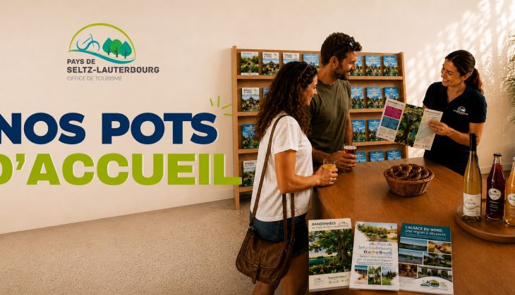 POTS D'ACCUEIL DES VACANCIERS Lundis et mardis en juillet et août 9h-17h30 - Office Tourisme à Seltz