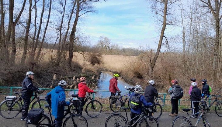 <center><b>GEFÜHRTE FAHRRADTOUR - Durch die Schutzgebiete beiderseits des Rheins</b> Samstag 23. März 2024, 10-15Uhr, RESERVIERUNG ERFORDERLICH