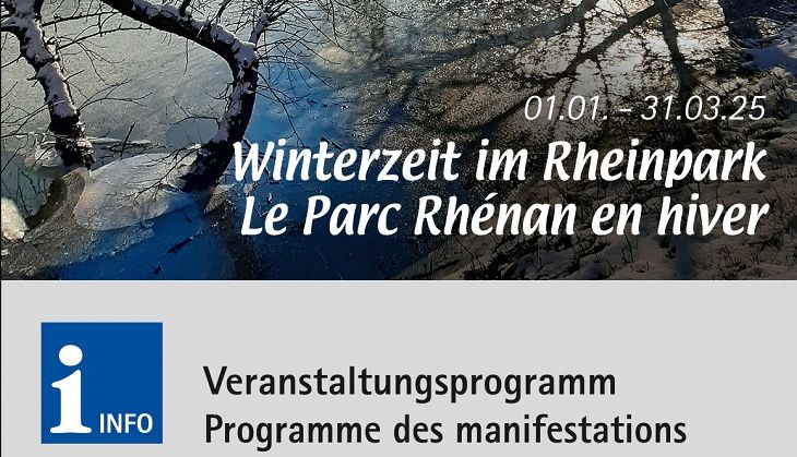 Programme manifestations 2026 - Le Parc Rhénan en hiver - Cliquez ici